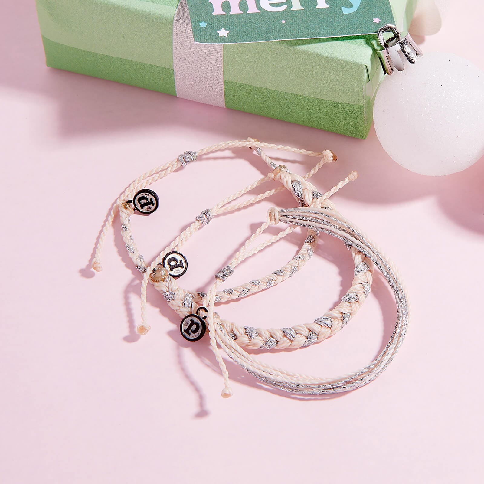 Snowfall Mini Braided Bracelet - Image 4