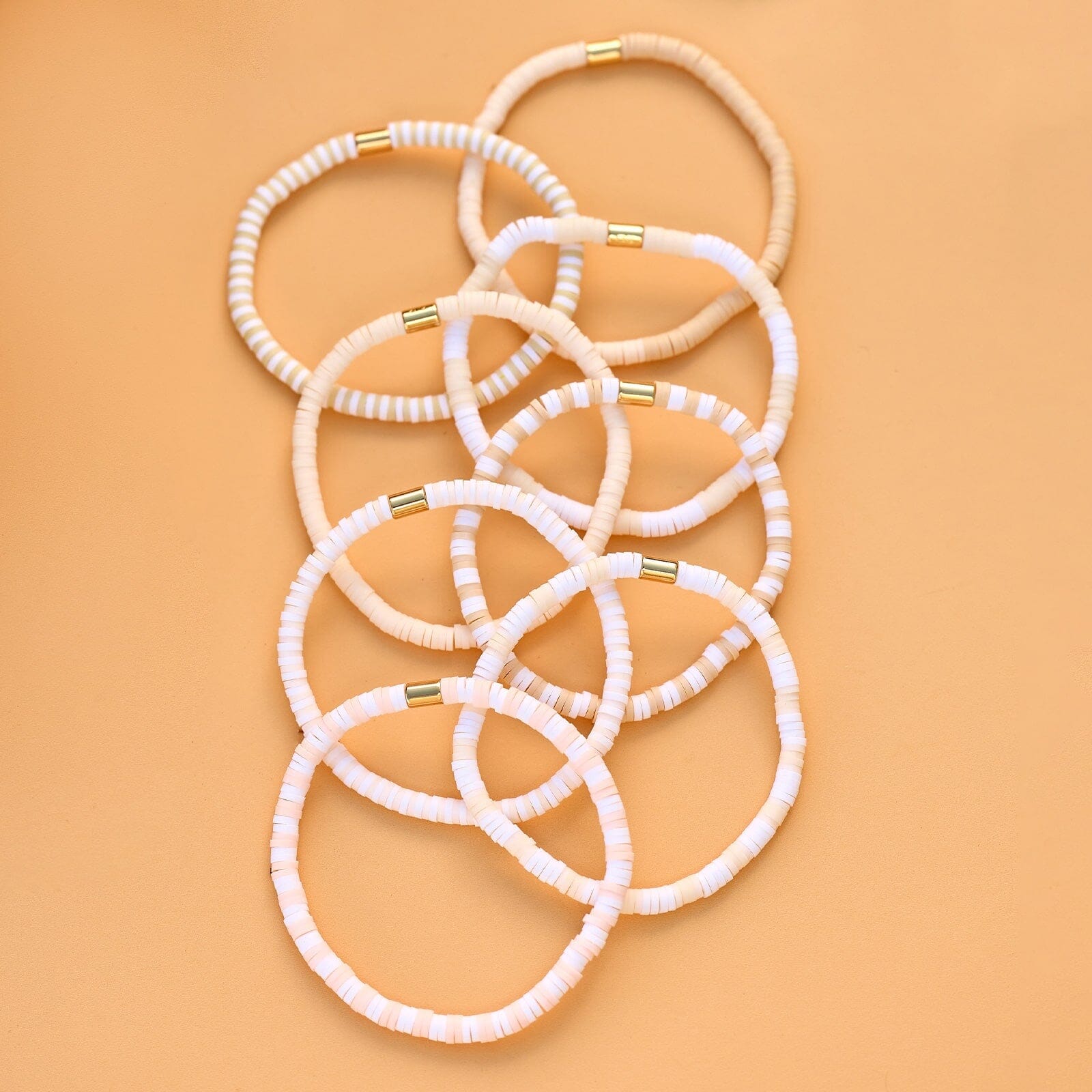 Leche Stretch Bracelet Set of 8 - Image 4