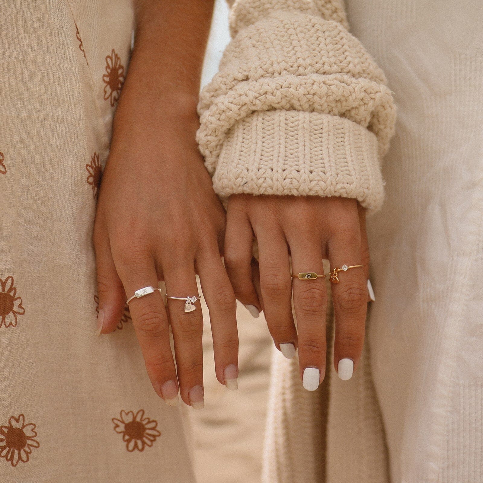 Demi-Fine Engravable Bar Ring - Image 6