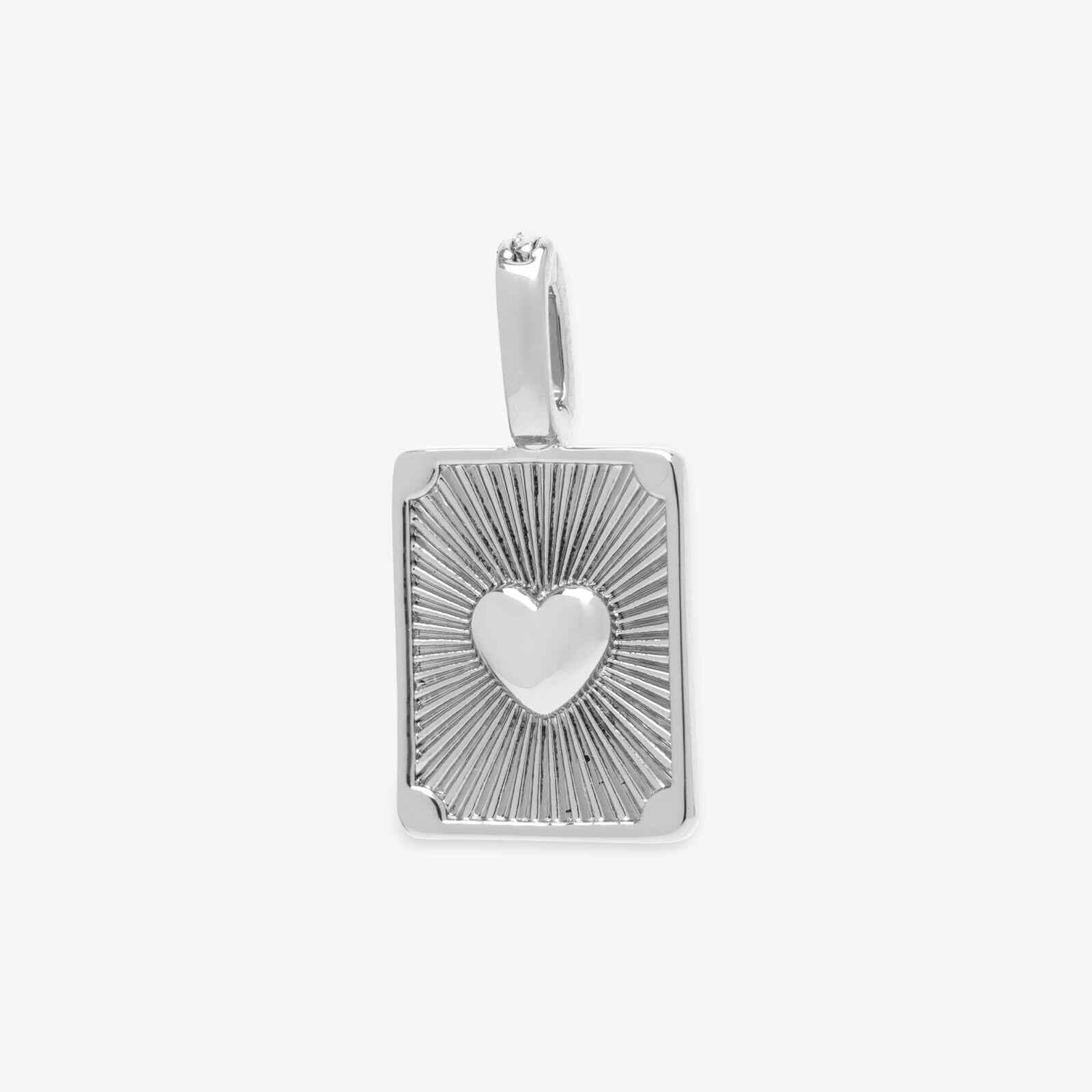 Harper Textured Heart Charm - Image 11