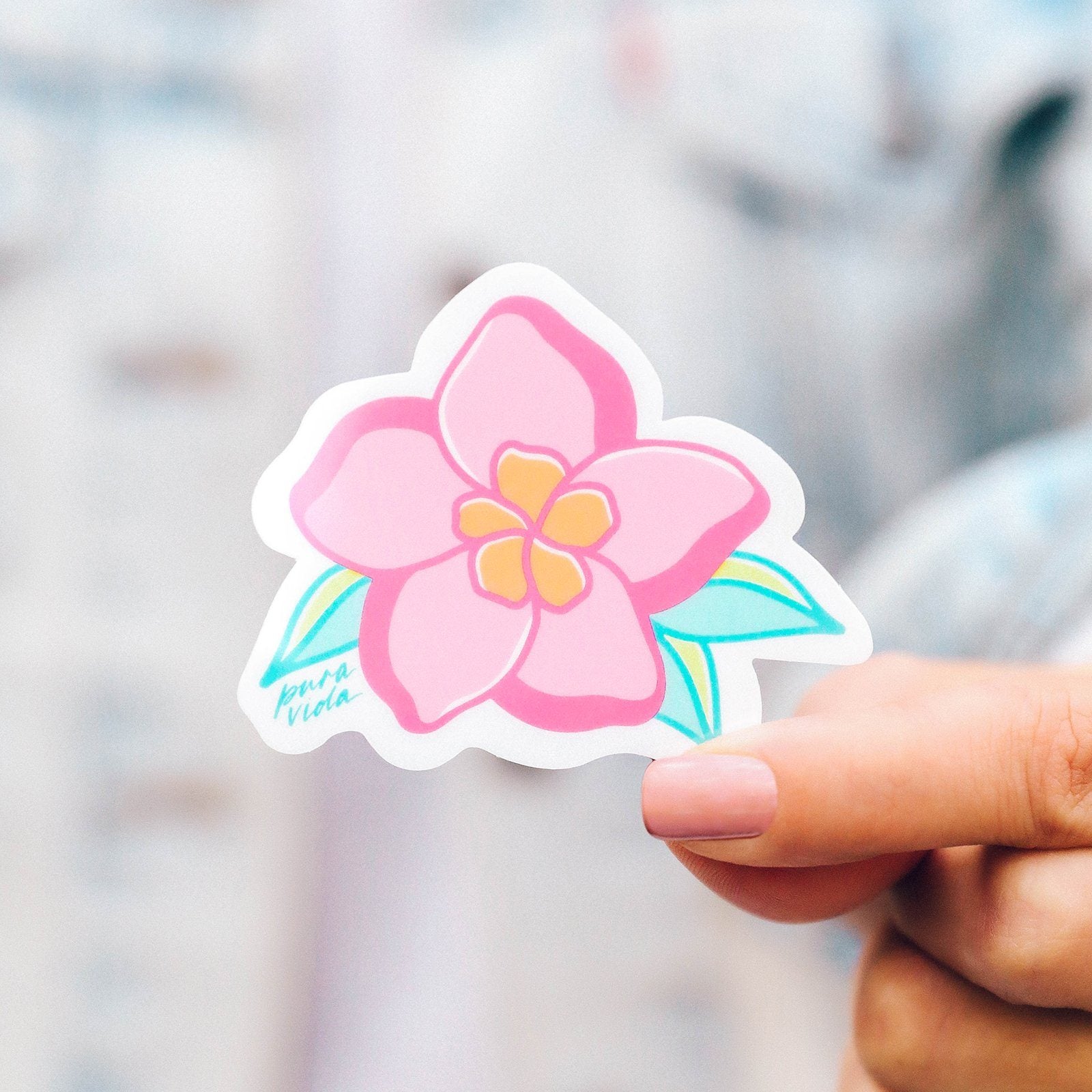 Hibiscus Sticker - Image 2