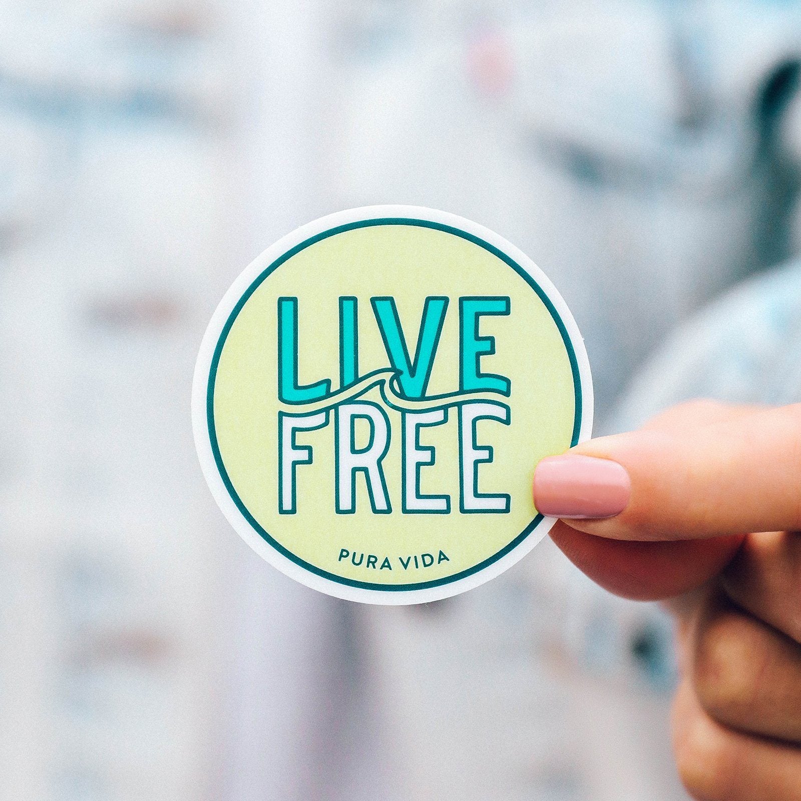 PV Live Free Sticker - Image 2