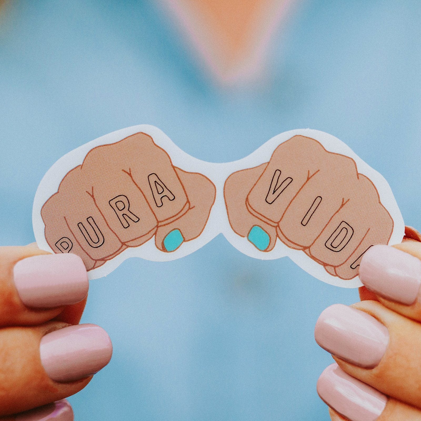 PV Knucks Sticker - Image 2