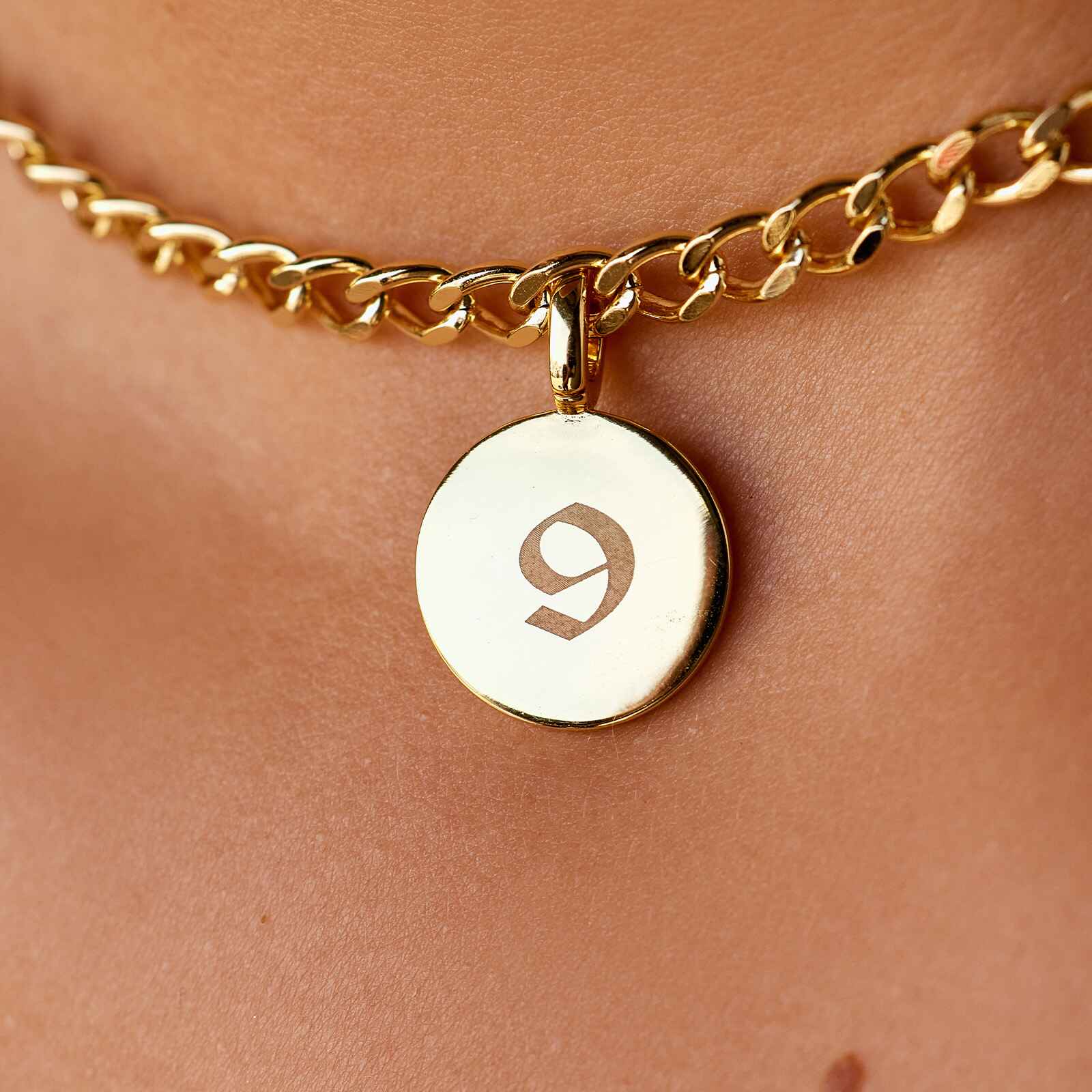 Engravable Coin Harper Charm - Image 8
