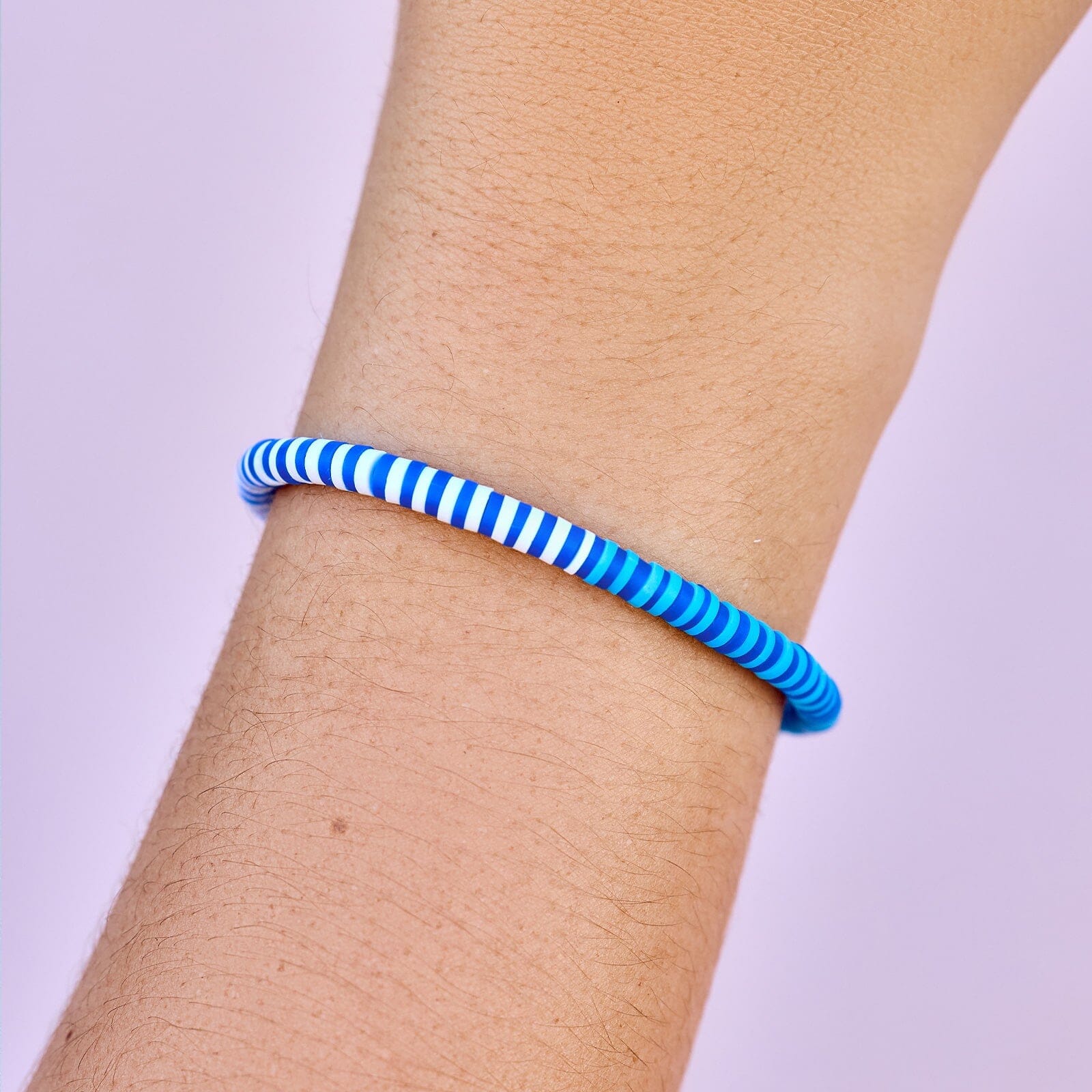 Cornflower Seascape Stretch Bracelet - Image 2
