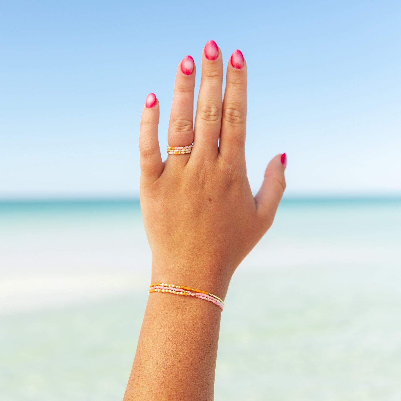 Warm Breeze Stretch Bracelet Set of 3 - Image 8