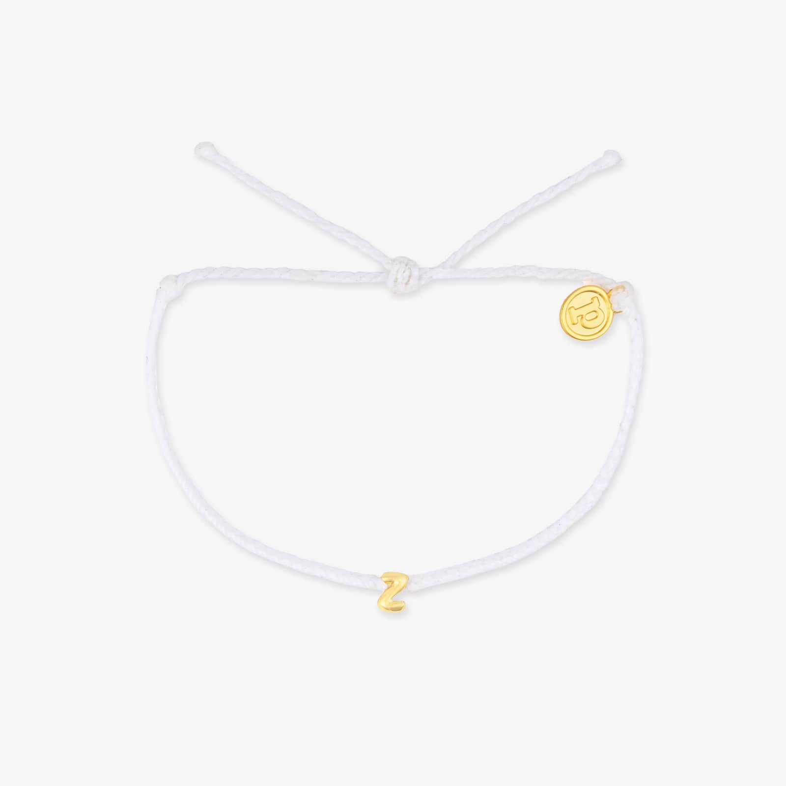White Alphabet Bubble Charm Bracelet - Image 23