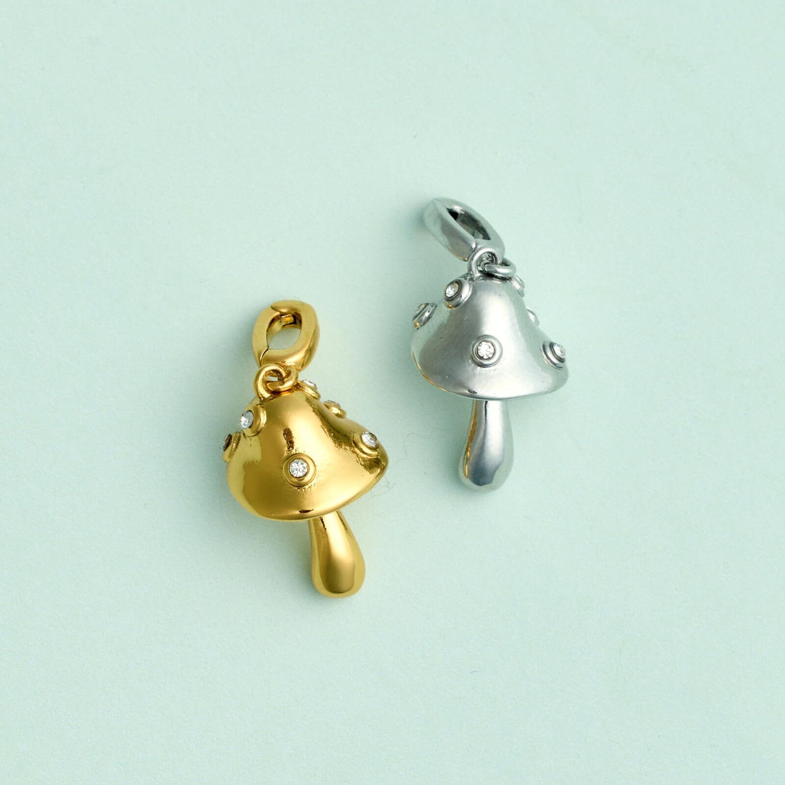 Harper Jeweled Mushroom Charm - Image 3